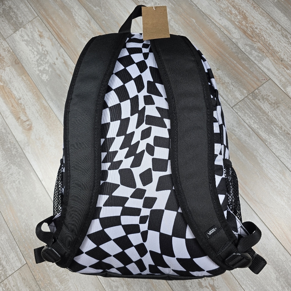 Vans Alumni Wavy Check Backpack - Picture 6 of 10